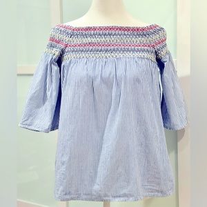 Beachlunchlounge off shoulders blouse, size SP